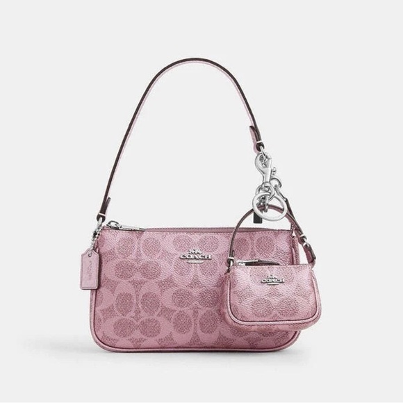 Coach Handbags - NWT Coach Boxed Nolita 19 And Nolita Bag Charm Set With Gift Box CCK96 Pink/Rose